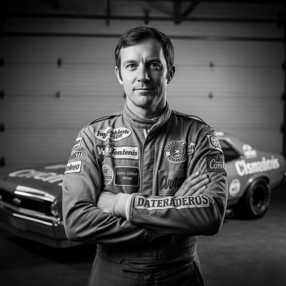 Portrait photo of Canadian motorsport legend Don Biederman